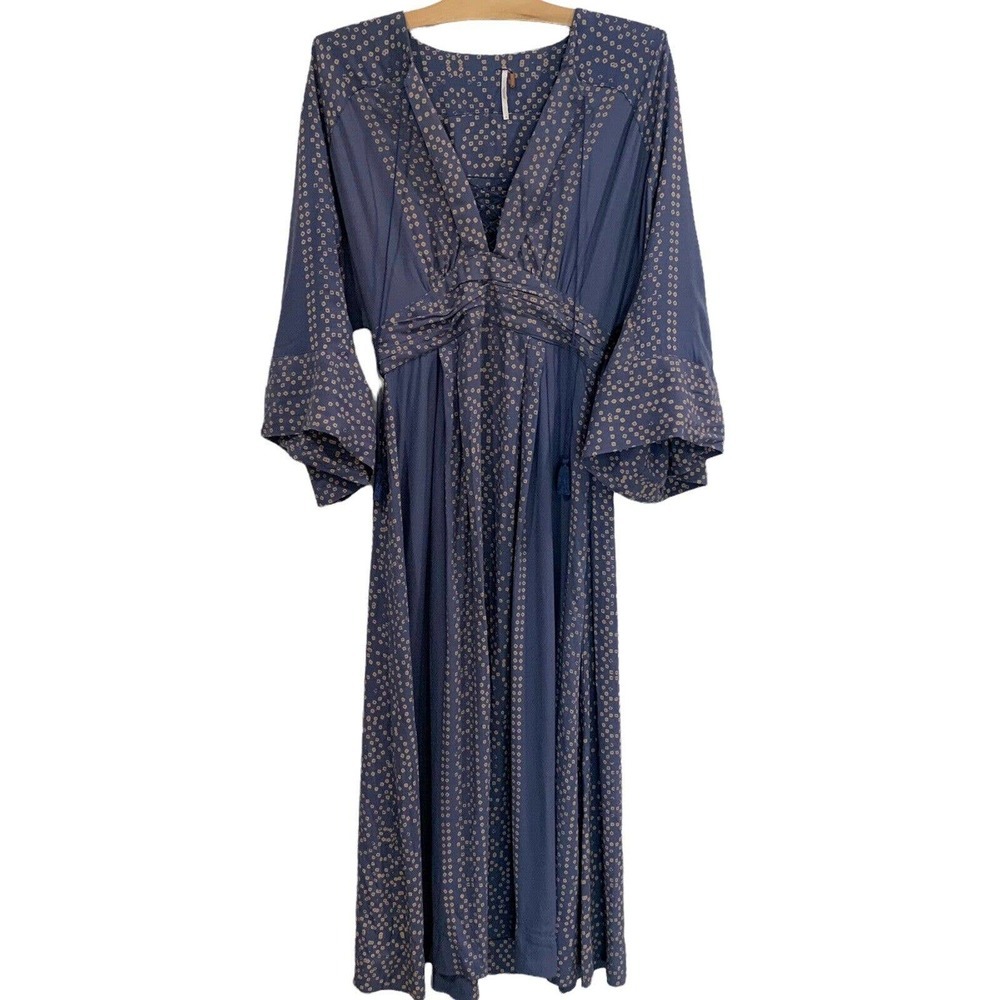 Free People Blue Maxi Dress